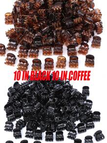 20pcs Mixed Color Mini Hair Clips, Perfect For Women's Hairstyles And Hair Accessories, Strong Grip, Multipurpose Clips, Suitable For Bangs. (Random Colors) Hair Claws, Hair Clips, Hair Pins, Hair Clips, Hair Clips, Hair Claw Clips, Hair Clips, Hair Pins, Hair Clips, Autumn/Winter Women Holiday Outfit Hair Decorations - Multicolor - View 14