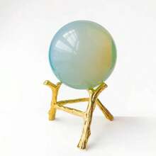 1 Stück Metallbaum Zweig Ständer, Metallkugelbase, Kristallkugel Ausstellungshalter Dekoration, Kristallgeschenk, Heim-/Bürodekoration, ideales Geschenk für Feiertage