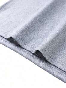 Men's Letter Print Casual Loose Short Sleeve T-Shirt