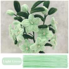 超值装 100 件 DIY 管道清洁器散装(含教程视频)、61 色加密雪尼尔杆、工艺品管道清洁器、管道清洁器工艺品艺术和工艺装饰雪尼尔杆用品、绒球 - 彩色 - 查看 29