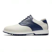 1 Paar Herren Golfschuhe, rutschfeste Gummisohle, feste Spikes, bequeme wasserdichte Sportschuhe