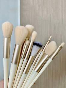 Zestaw 13 pędzli do makijażu, miękki, puszysty, profesjonalny, kosmetyczny, do podkładu, pudru, cieni do powiek, pędzel do blendowania, narzędzie do makijażu z torbą, prezent dla początkujących, losowy kolor, zestaw pędzli, zestaw pędzli do makijażu, zestaw pędzli do makijażu, kompletny zestaw do makijażu, zestaw pędzli do makijażu, kompletny zestaw do makijażu, zestaw pędzli, zestaw pędzli do makijażu, zestaw prezentowy do makijażu, zestaw