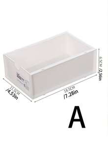 1 pieza Organizador de escritorio blanco, adecuado para dormitorio, sala de estar, oficina, escritorio, tocador, dormitorio, sostiene bolígrafos, marcadores, cintas, figuritas, libros, computadoras, tazas, cosméticos y otros artículos de escritorio. (No instalar a la fuerza, tamaño estándar para uso en el escritorio) - Blanco - Ver 9