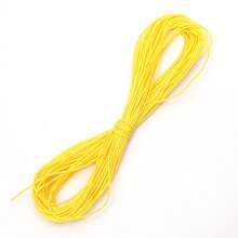 10M/Pack 1mm Polyester Triple Stranded Wax Thread With Bright Colors,Waxed Thread Cord,Necklaces Woven With Beads Are Used For Jewelry Making,Bracelets,Necklaces,Ropes Supplies,Red, Pink, Coffee, White, Colorful,Available In Multiple Colors-DIY Friendship Hand Rope,DIY Festival Creative Gifts - Wax Thread - View 21