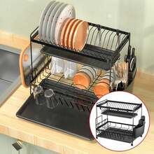 YUNRUX Racks & Holders - Black - View 1