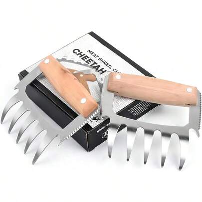 5 In 1 Meat Shredder Claws,  Bear Claws For Shredding Meat,  Meat Claws For Shredding Meat Shredder Tool,  Bear Claws Meat Grinder Chicken Shredder Tool,  Kitchen Gadgets BBQ Accessories (2pcs)