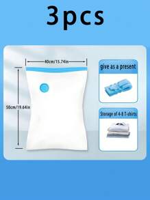 13/1 件真空密封压缩袋、真空储物袋、真空拉链袋、节省空间的行李袋、旅行压缩袋、可折叠衣物整理袋、衣柜储物袋，用于存放衣物、床上用品、冬装 - 节省 75% 空间、防潮防虫、返校季