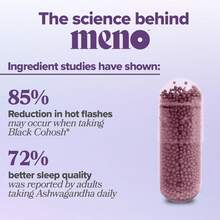 URO MENO Vitamins For Menopause, 30 Servings (Pack Of 1) - Menopause Supplements For Women With Black Cohosh & Ashwagandha KSM-66 - Helps Alleviate Hot Flashes, Night Sweats, & Mood Swings - 1 - 查看 2