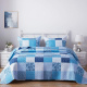 10 - Estampado floral azul