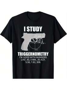 Camiseta de propietario de arma de triggernometría, regalo de derechos de la Segunda Enmienda - Negro - Ver 6