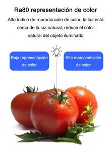 10 Piezas Foco Led de 5W, 10W,  15W,  20W,  30W,  40W, 50W,  60W, Iluminación del Hogar, Mejora de Iluminación, Iluminación para Interiores, Alumbra Interiores y Exteriores - 10 piezas - Ver 9