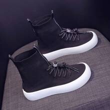 Women Casual Athletic Shoes - 白色 - 查看 9