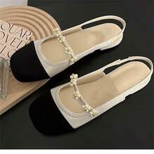 Women Flat Sandals - Màu be - Xem 4
