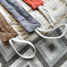 1pc Cartoon Animal Pacifier Clip, Fabric Lion, Tiger, Fox Pacifier Chain 2-In-1 Anti-Lost Lanyard