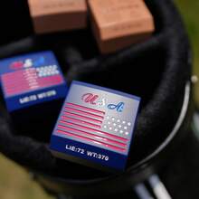 Forged Stainless Steel Golf Putter Right-Handed - Precision Insert Putter, Headcover,Rubber Grip,86.36 Cm, 370G - Blue - View 9