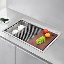 YUNRUX Kitchen Sinks - Silver - View 10