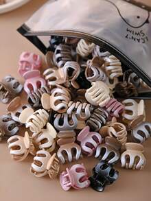 20 szt. kolorowych małych spinek do włosów – wielokolorowe, modne dodatki dla dziewczynek