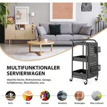 Office Storage Cart - 灰色 - 查看 7