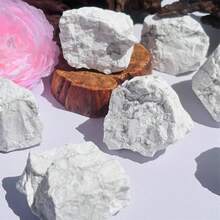 1块天然拉长石原石，散发香气，晶体粗糙，不对称矿石，灵气疗愈石，蛋白石，梅花碧玺矿物标本，家居装饰，花园毕业礼物，无需用火，芳香疗法 - 彩色 - 查看 5