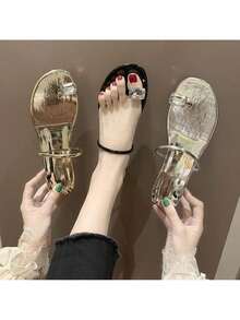 Women Athletic & Outdoor Sandals & Slides - 銀色 - 查看 7