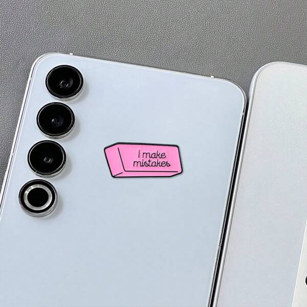 I Make Mistakes Enamel Phone Stickers Metal Backpack Mobile Accessories Gift For Friends Office Accessories Shirts Jacket Jewelry Halloween Pins,Autumn-Winter Accessories,Suitable For Teens, Youth,Men,Casual, Outdoor, Athletic, Vacation, Graduation Gifts, Birthday, Daily Wear Clothes Pin Funny Cute Teacher Gifts00 Costume Accessories Bag Charms Christmas Men Gifts Bag Pins