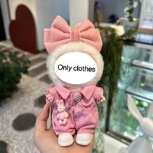全新 1 套第 1 代第 2 代第 3 代 15-17 厘米吊坠粉色蝴蝶结草莓甜心套装适用于 娃娃，适合 派对聚会 - 彩色 - 查看 7