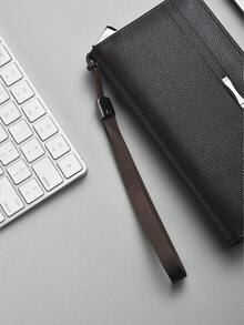 Men's Wallet, Fashion Large Capacity Multi-Card Slots Casual Long Zipper Phone Pouch Clutch Bag - Multicolor - View 9