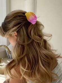 3er-/9er-/18 Stücke Muschelförmige Haarspangen aus ABS-Kunststoff, lässige Haarspangen, ideal für Strand, Reisen, Partys, Urlaub, Schulanfang, Winter-Haarclips (Neuheiten 2025), süße Haarspangen, Haaraccessoires