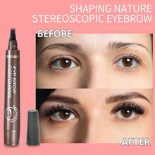 Eyebrow Pencil Makeup Kit, Eyebrow Pomade, Eyebrow Brush, Brow Pencil Kit For Natural Eyebrows - Dark Brow,Tips Eyebrow Pencil, Natural 3D Eyebrow Effect, Creates Natural Eyebrow Makeup, Waterproof, Sweat-Proof, Smudging-Proof And Long-Lasting, Easy Draw For Clear Eyebrows, Nice Gifts For Women,Cheap,Valentine's Day,Cheap Items,Travel,Travel Essential,Room Decor,Valentine's Gift,Cheap Stuff,Room,1 Dollar Items,Vacation Essentials,Gifts For Women,Bedroom,Valentine,99 Cent - Dark Brown 1 PC - View 7