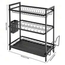 YUNRUX Racks & Holders - สีดำ - ดู 5