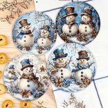 1 set/4 buc/6 buc/300 buc suporturi de pahare cu model de fulg de zăpadă de iarnă, suporturi de pahare cu noroi de diatomee, suporturi de pahare pentru cafea, decorațiuni multi-ocazie pentru casă și restaurant, cadouri zilnice, decorațiuni de masă, decorațiuni zilnice, decorațiuni pentru petreceri tematice