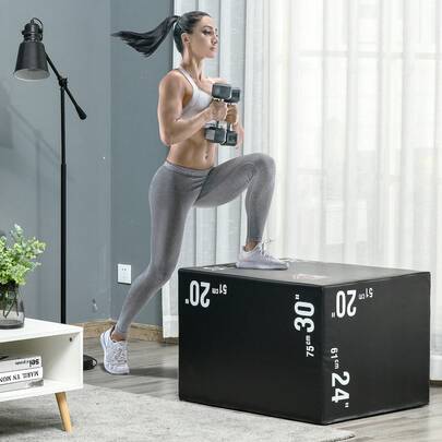 HOMCOM Entrenador de rebote