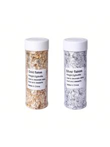 1 件金箔金箔碎片装饰，金箔纸装饰，绘画蜡烛 DIY 工艺品派对装饰，仅供装饰 - 彩色 - 查看 14