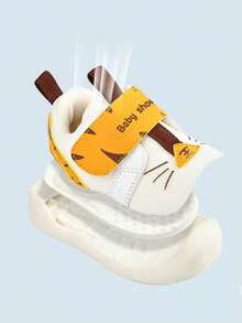 1 Paio di Scarpe Sportive Casual Unisex per Bambini, Design in Rete e PU Traspirante, Suola Piatta Antiscivolo, Adatte per Tutte le Stagioni