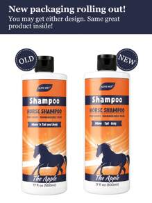 GJYC PET Equine Horse Shampoo - Conditions And Moisturizes Coat, Enhances Color, Promotes Shine - For All Horses & Pets 16.9-Ounce