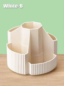 1 件 5 槽 360 度旋转笔筒收纳桶,办公桌笔筒,办公桌收纳盒及配件,桌面收纳文具用品收纳盒,可爱铅笔杯桶,适用于办公室、学校、家庭返校、返校、学校用品、铅笔盒、铅笔袋、书包 - 均碼 - 查看 19