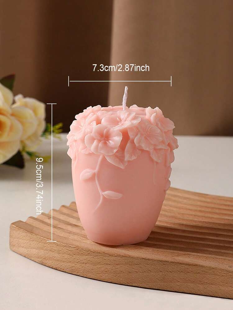 北欧风格藤花蜡烛，小众高端白色蜡烛家居香氛装饰，适用于婚礼/纪念品/派对/宴会/生日礼物/生日派对/晚餐/浪漫/女朋友/最好的朋友/野餐/户外/阳台/卧室/客厅/餐厅/茶几/入口/书桌/浴室/床边 - 彩色 - 查看 22