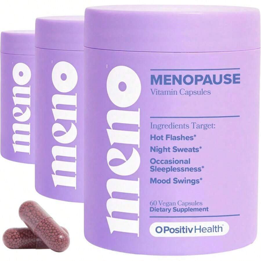 MOM'S DAY GIFT BUNDLE! OPV Menopause Support 3-Pack | Hot Flashes & Mood Support For Mom - 3 chai - Xem 1