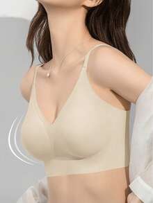 1/2/3/4/5Pcs Women's Push-Up Bra - High Support Wireless Comfort Fit With Removable Pads, Seamless Invisible Design & Adjustable Back Strap, Solid Color For Everyday & Special Occasions, Strapless Push Up Bra, Occasion Lingerie, Sleek Lingerie, Comfortable Fit, Flexible Material - Nhiều màu - Xem 5