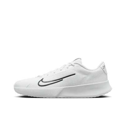  Nike Court Vapor Lite 2 男款白色透气低帮网球鞋