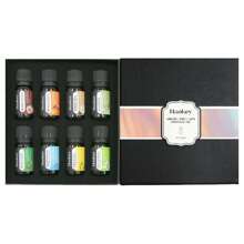 Water Soluble Essential Oils Kit For Diffusers 8x10ml,Rose Sweet Orange White Tea Jasmine Mint Oce