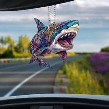 1 pièce Porte-clés, nouveau porte-clés personnalisé à la mode sous forme de pendentif, idéal pour les cadeaux et les petits présents pour les amis lors des festivals et des célébrations. Accessoire en alliage métallique léger et durable avec une forme personnalisable, parfait pour les clés de voiture, les sacs à main ou la décoration de bureau au quotidien. Cadeau élégant pour les femmes et les hommes, idéal pour les faveurs de fête ou les cadeaux d'entreprise, complète les sacs à main, les sacs à dos et les collections de clés. Artisanat de haute qualité et accessoire portable au quotidien. - Multicolore - Voir 2