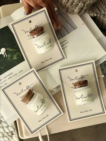 1 قطعة - طقم شموع العلاج بالروائح المحمول 20مل، شمعة عطرية فاخرة، هدية صغيرة، إكسسوار للصور، تذكار