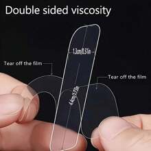 60pcs Double-Sided Adhesive Tape, Industrial Tape, Suitable For Boxes & Packages: Strong Adhesive, Damage Free, No Residue