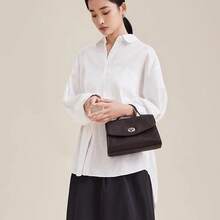 Women Shoulder Bags - 焦糖色-中號 - 查看 6