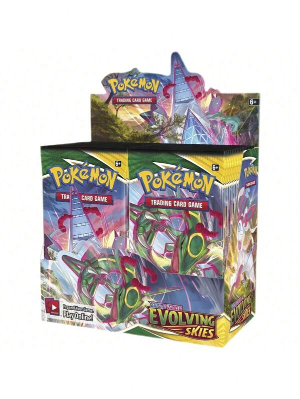pokemon Hot Pokémon TCG Series Packs: (Scarlet & Violet 151), (Crown Zenith), (Evolving Skies), (Obsidian Flames), (Paldean Fates), (Brilliant Stars), (Chilling Reign), (Sword/Shield), (Lost Thunder), (Unified Minds), (Shining Fates) - Each Pack Contains A Guaranteed Foil Card! Whether For Collecting, Gifting, Or Sharing Double The Fun With Friends, These Are Excellent Choices!