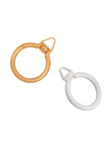 Hanging Rings, Curtain Buckles, Silent Roman Rod Rings, Curtain Rods, Curtain Accessories, Hooks - Multicolor - View 10