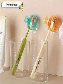 Etui na szczoteczkę do zębów, plastikowa osłona na szczoteczkę podróżną, uchwyt na szczoteczkę podróżną/domową, przenośny pyłoszczelny futerał ochronny na szczoteczkę podróżną, pudełko do przechowywania, przenośna główka szczoteczki ochronna na klips, uchwyt na szczoteczkę podróżną/domową do akademika, przenośny pyłoszczelny futerał ochronny na szczoteczkę podróżną, pudełko do przechowywania, przenośna główka szczoteczki ochronna na klips