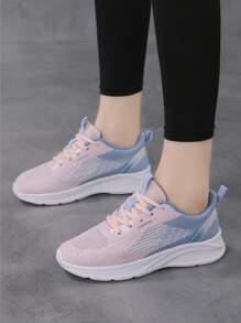 夏季新款多色休闲运动鞋透气女跑步鞋舒适柔软学生校园运动鞋