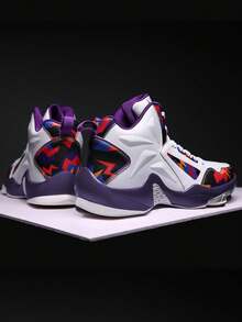 High-Top Basketball Shoes White Men's Casual Shoes Outdoor Mid-Top Sports Shoes Fashion Sneakers